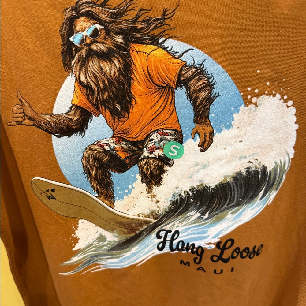 Brown Graphic T-Shirt